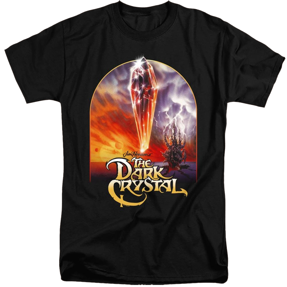 Dark Crystal, The Crystal Poster - Men's Tall Fit T-Shirt Men's Tall Fit T-Shirt Dark Crystal   