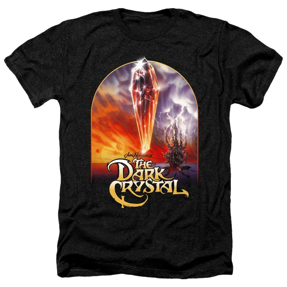Dark Crystal, The Crystal Poster - Men's Heather T-Shirt Men's Heather T-Shirt Dark Crystal   