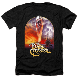 Dark Crystal, The Crystal Poster - Men's Heather T-Shirt Men's Heather T-Shirt Dark Crystal   