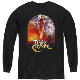 Dark Crystal, The Crystal Poster - Youth Long Sleeve T-Shirt Youth Long Sleeve T-Shirt Dark Crystal   