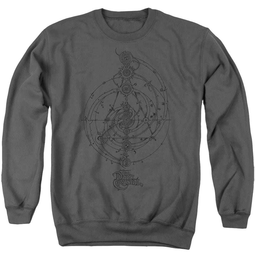 Dark Crystal, The Dream Spiral - Men's Crewneck Sweatshirt Men's Crewneck Sweatshirt Dark Crystal   