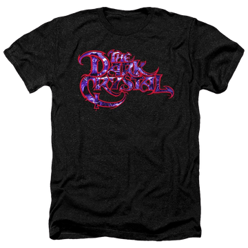 Charcoal men's heather t-shirt with Dark Crystal Collage Logo graphic