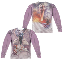 Dark Crystal, The The Crystal (Front/Back Print) - Men's All-Over Print Long Sleeve Men's All-Over Print Long Sleeve Dark Crystal   
