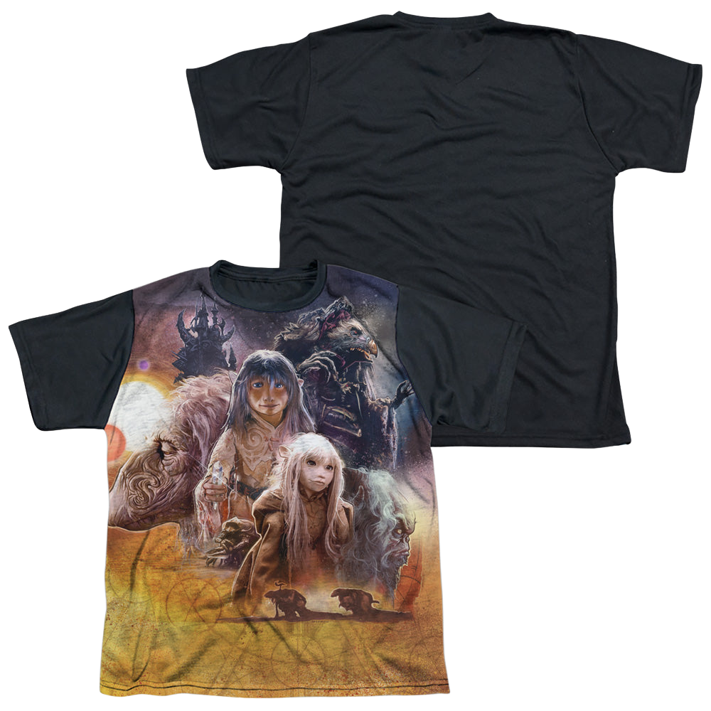 Dark Crystal, The Painted Poster - Youth Black Back T-Shirt Youth Black Back T-Shirt (Ages 8-12) Dark Crystal   