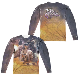 Dark Crystal, The Painted Poster (Front/Back Print) - Men's All-Over Print Long Sleeve Men's All-Over Print Long Sleeve Dark Crystal   