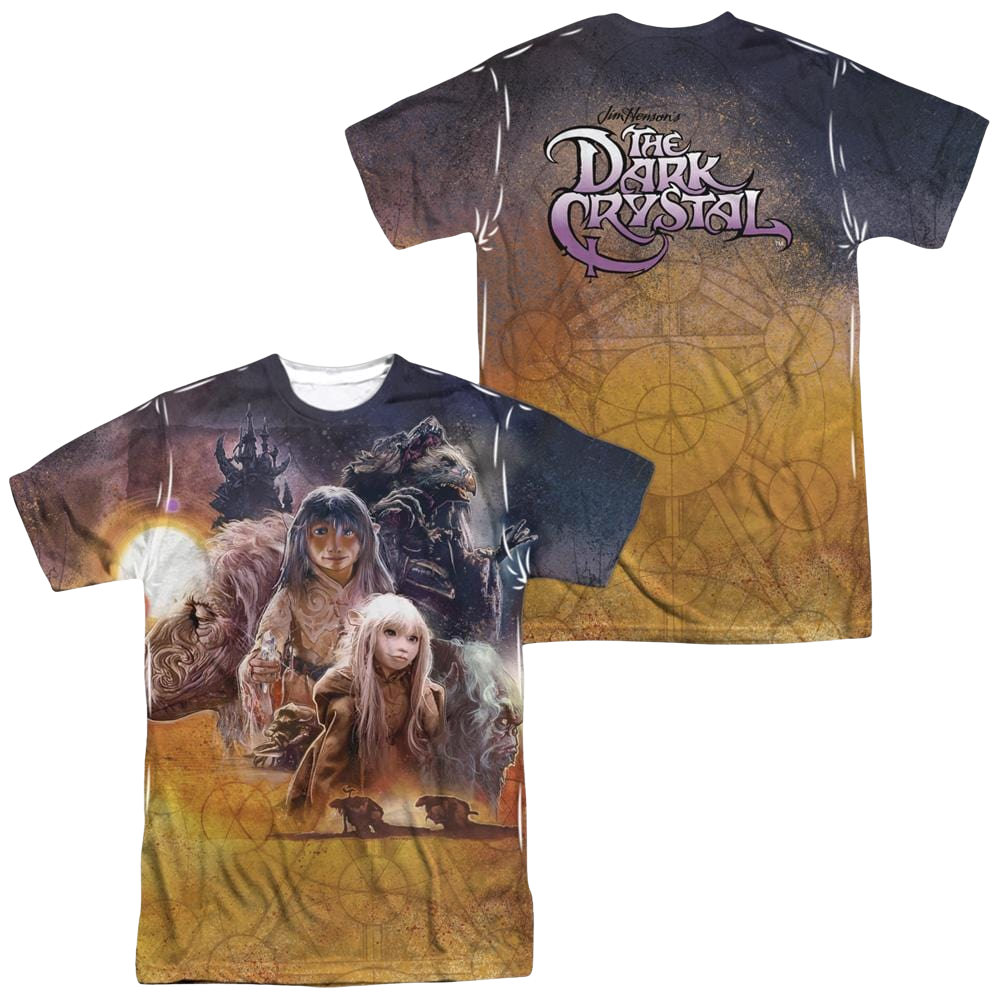 Dark Crystal, The Painted Poster (Front/Back Print) - Men's All-Over Print T-Shirt Men's All-Over Print T-Shirt Dark Crystal   