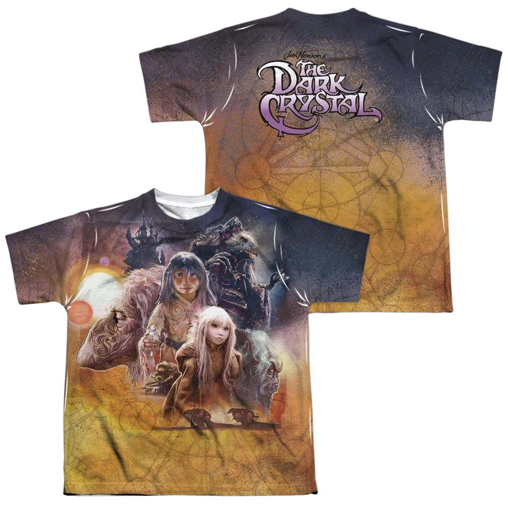 Dark Crystal, The Painted Poster - Youth All-Over Print T-Shirt Youth All-Over Print T-Shirt (Ages 8-12) Dark Crystal   