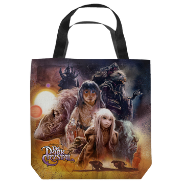 Dark Crystal Painted Poster tote bag