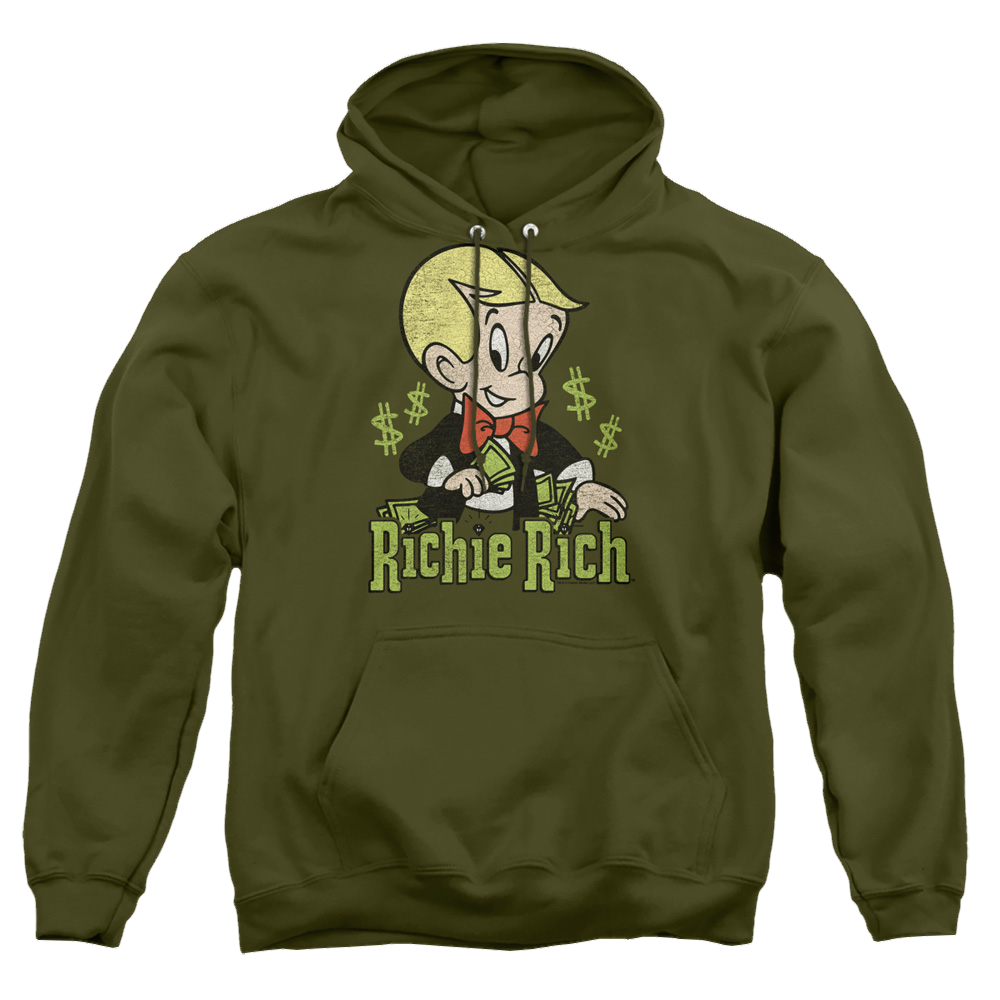 Richie Rich Rich Logo - Pullover Hoodie Pullover Hoodie Richie Rich   