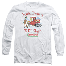 Santa Claus is Comin' to Town Kluger - Men's Long Sleeve T-Shirt Men's Long Sleeve T-Shirt Santa Claus is Comin' to Town   