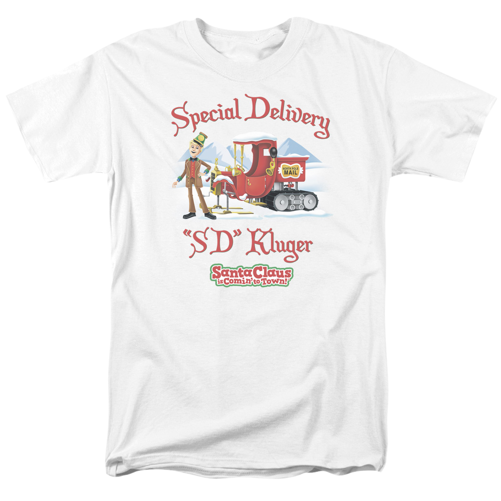 Santa Claus is Comin' to Town Kluger - Men's Regular Fit T-Shirt Men's Regular Fit T-Shirt Santa Claus is Comin' to Town   