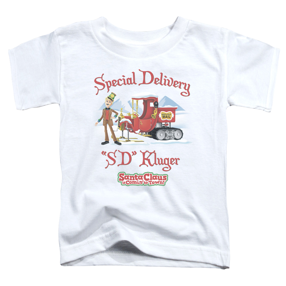 Santa Claus is Comin' to Town Kluger - Kid's T-Shirt Kid's T-Shirt (Ages 4-7) Santa Claus is Comin' to Town   