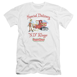 Santa Claus is Comin' to Town Kluger - Men's Premium Slim Fit T-Shirt Men's Premium Slim Fit T-Shirt Santa Claus is Comin' to Town   