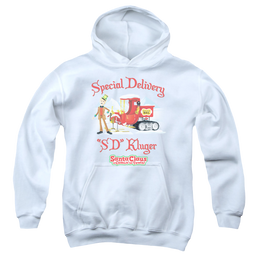 Santa Claus is Comin' to Town Kluger - Youth Hoodie Youth Hoodie (Ages 8-12) Santa Claus is Comin' to Town   