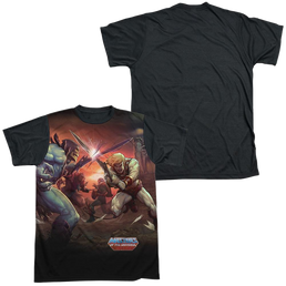 Masters of the Universe Battle Men's Black Back T-Shirt Men's Black Back T-Shirt Masters of the Universe   