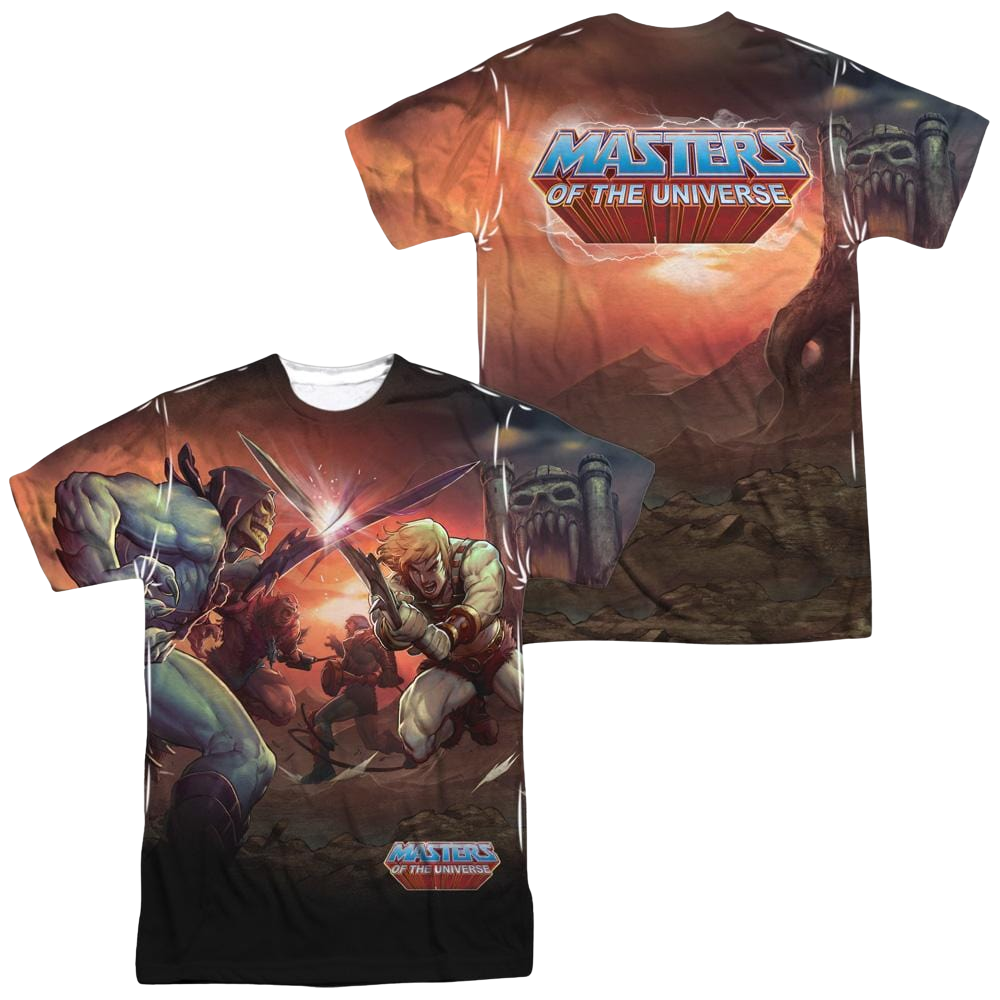 Masters of the Universe Battle Men's All Over Print T-Shirt Men's All-Over Print T-Shirt Masters of the Universe   