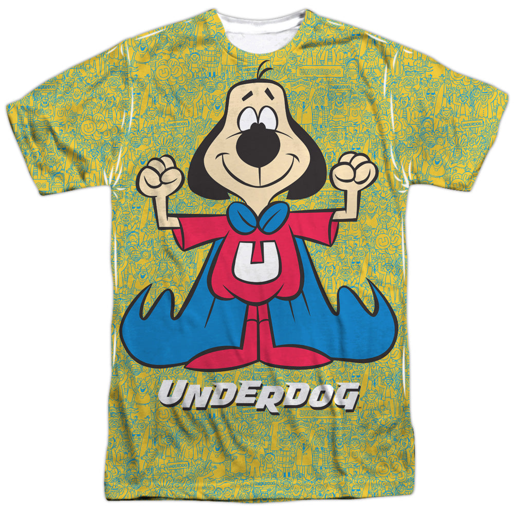 Underdog Flexing - Men's All-Over Print T-Shirt Men's All-Over Print T-Shirt Underdog   