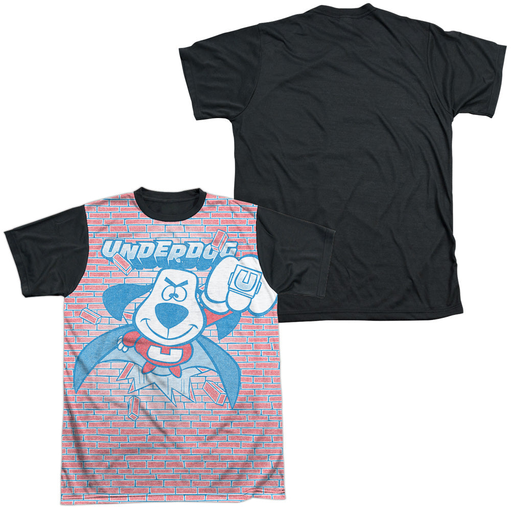 Underdog Burst - Men's Black Back T-Shirt Men's Black Back T-Shirt Underdog   