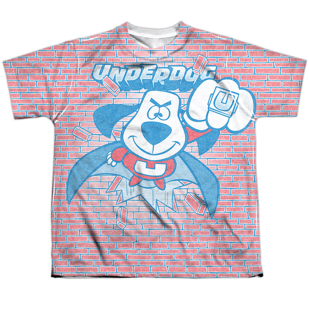 Underdog Burst - Youth All-Over Print T-Shirt Youth All-Over Print T-Shirt (Ages 8-12) Underdog   