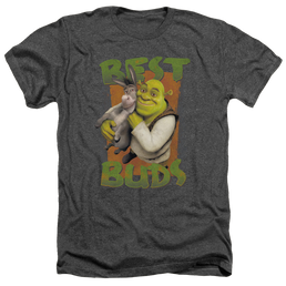 Shrek Buds - Men's Heather T-Shirt Men's Heather T-Shirt Shrek   