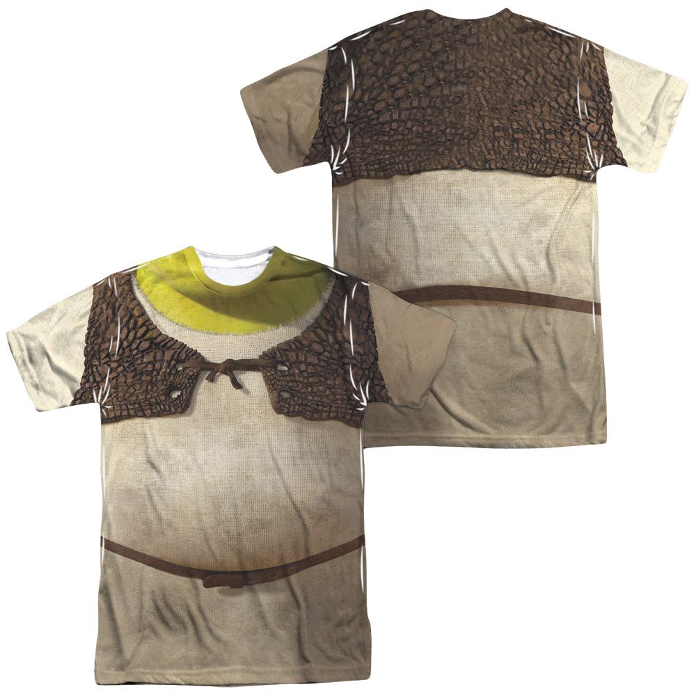 Shrek Costume (Front/Back Print) - Men's All-Over Print T-Shirt Men's All-Over Print T-Shirt Shrek   