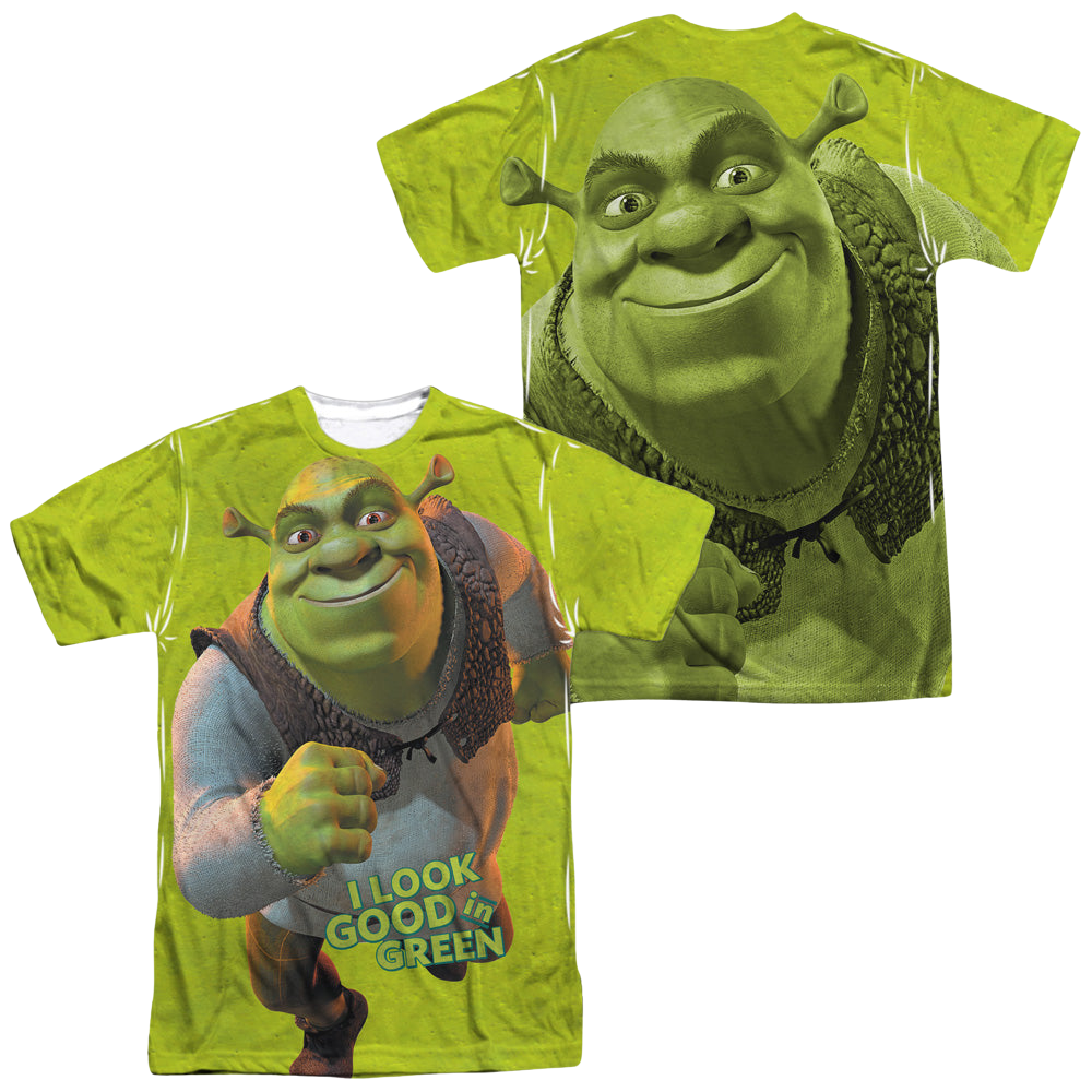 Shrek Trio (Front/Back Print) - Men's All-Over Print T-Shirt Men's All-Over Print T-Shirt Shrek   