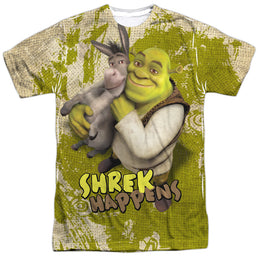 Shrek Best Friends - Men's All-Over Print T-Shirt Men's All-Over Print T-Shirt Shrek   