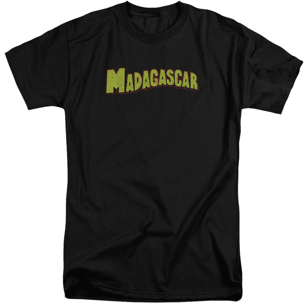 Madagascar Logo - Men's Tall Fit T-Shirt Men's Tall Fit T-Shirt Madagascar   