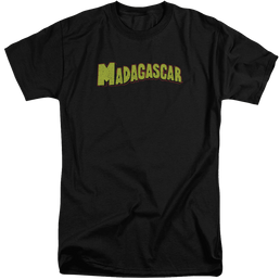 Madagascar Logo - Men's Tall Fit T-Shirt Men's Tall Fit T-Shirt Madagascar   
