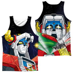 Voltron Space (Front/Back Print) - Men's All Over Print Tank Top Men's All Over Print Tank Voltron   