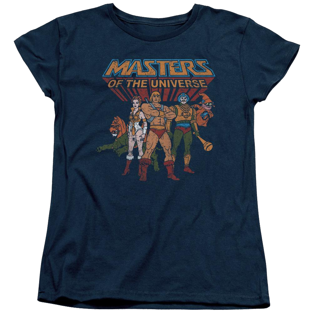 Masters of the Universe Team Of Heroes Women's T-Shirt Women's T-Shirt Masters of the Universe   