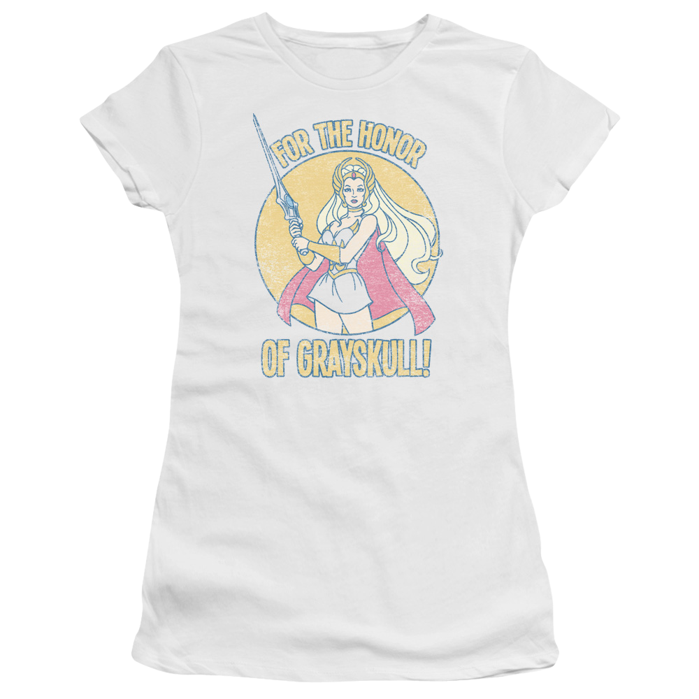 She Ra Honor Of Grayskull Juniors T-Shirt Juniors T-Shirt She-Ra   