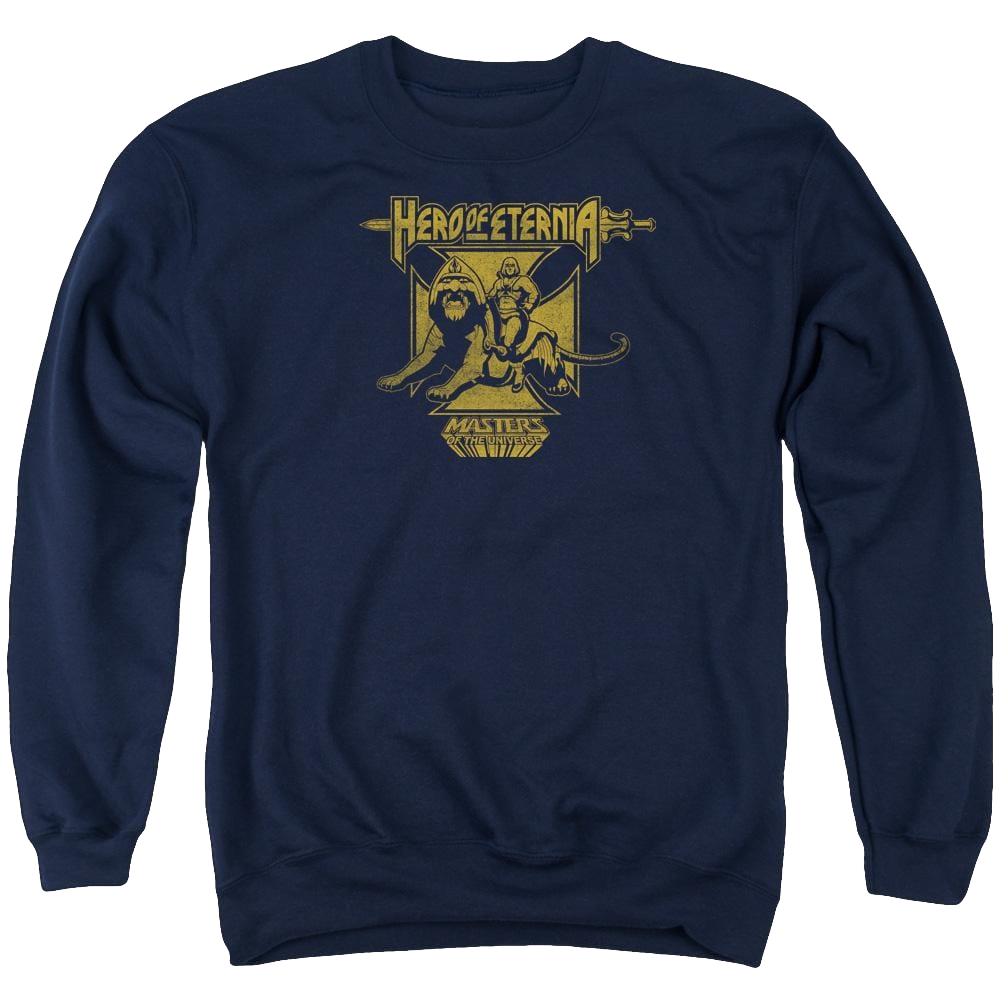 Masters of the Universe Hero Of Eternia Men's Crewneck Sweatshirt Men's Crewneck Sweatshirt Masters of the Universe   