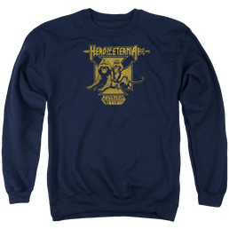 Masters of the Universe Hero Of Eternia Men's Crewneck Sweatshirt Men's Crewneck Sweatshirt Masters of the Universe   