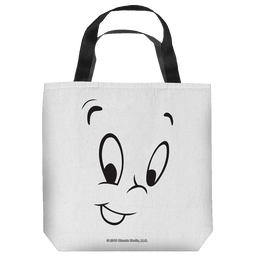 Casper The Friendly Ghost Face - Tote Bag Tote Bags Casper The Friendly Ghost   