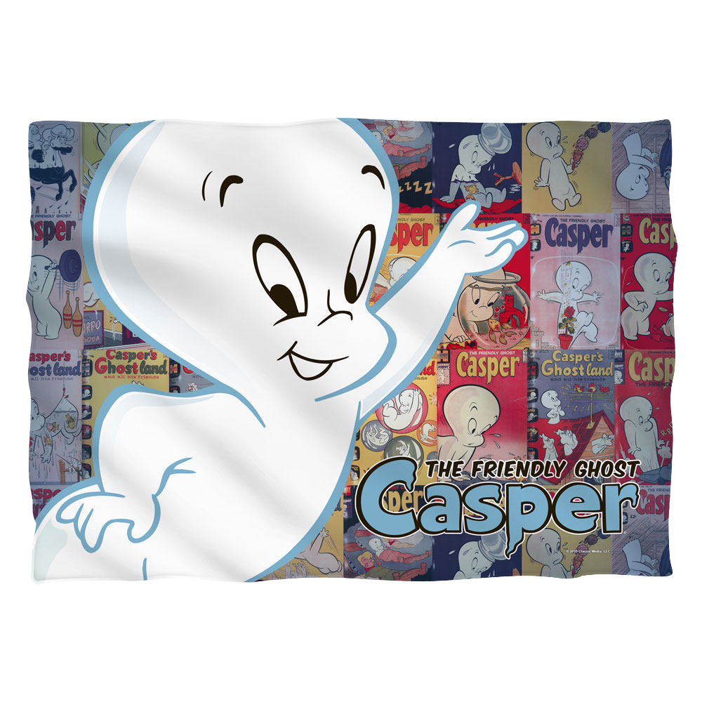 Casper the Friendly Ghost Casper And Covers - Pillow Case Pillow Cases Casper The Friendly Ghost   