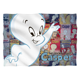 Casper the Friendly Ghost Casper And Covers (Front/Back Print) - Pillow Case Pillow Cases Casper The Friendly Ghost   