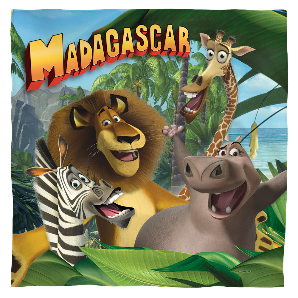 Madagascar Jungle Time - Bandana Bandanas Madagascar   