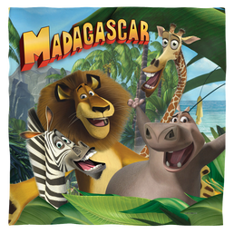 Madagascar Jungle Time - Bandana Bandanas Madagascar   