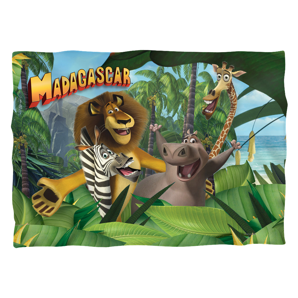 Madagascar Jungle Time - Pillow Case Pillow Cases Madagascar   