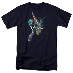 Voltron Legendary Defender Defender Pose - Men's Regular Fit T-Shirt Men's Regular Fit T-Shirt Voltron   