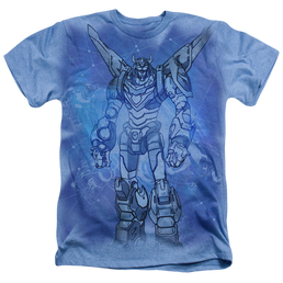 Voltron Legendary Defender Blueprint - Men's All-Over Heather T-Shirt Men's All-Over Heather T-Shirt Voltron   