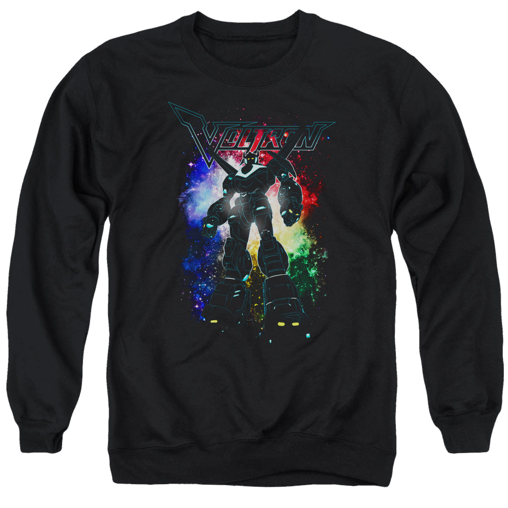 Voltron Legendary Defender Galactic Defender - Men's Crewneck Sweatshirt Men's Crewneck Sweatshirt Voltron   