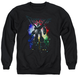 Voltron Legendary Defender Galactic Defender - Men's Crewneck Sweatshirt Men's Crewneck Sweatshirt Voltron   