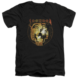 Voltron Legendary Defender Head Space - Men's V-Neck T-Shirt Men's V-Neck T-Shirt Voltron   