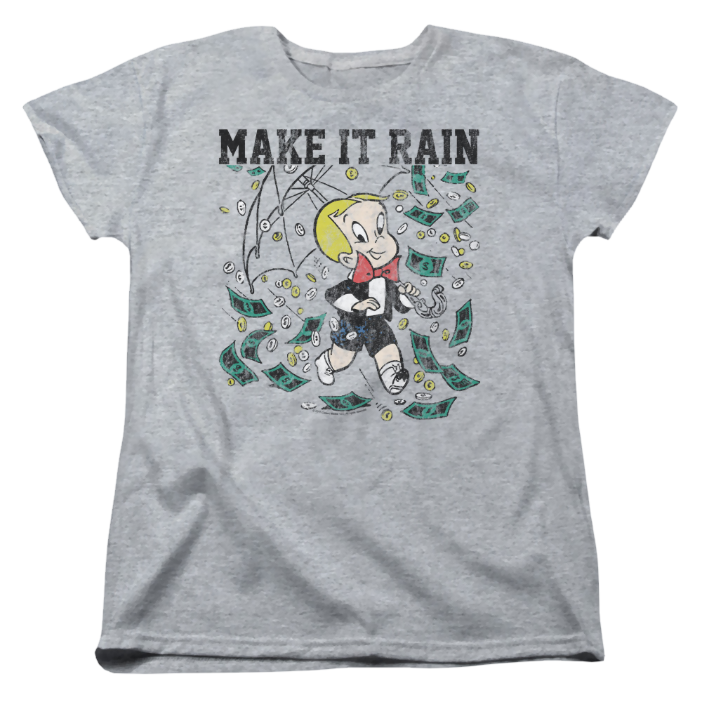 Richie Rich Make It Rain - Women's T-Shirt Women's T-Shirt Richie Rich   