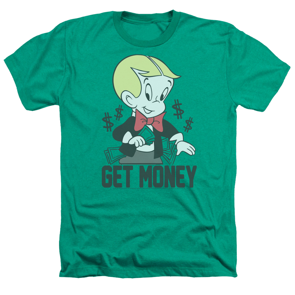 Richie Rich Get Money - Men's Heather T-Shirt Men's Heather T-Shirt Richie Rich   