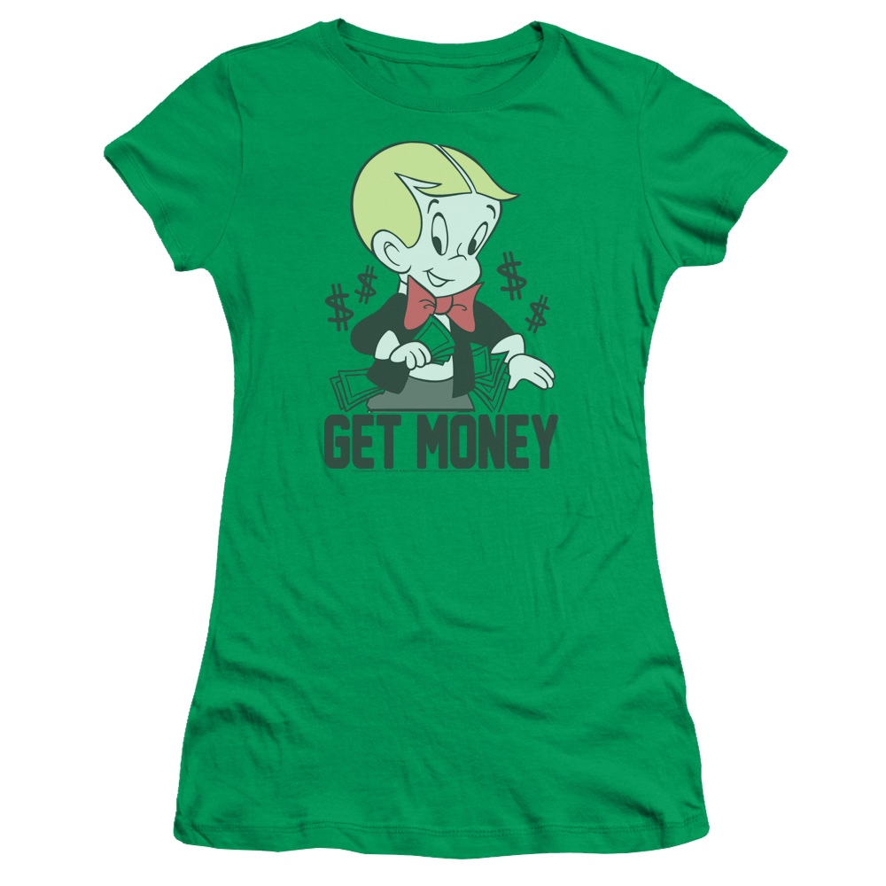 Richie Rich Get Money - Juniors T-Shirt Juniors T-Shirt Richie Rich   