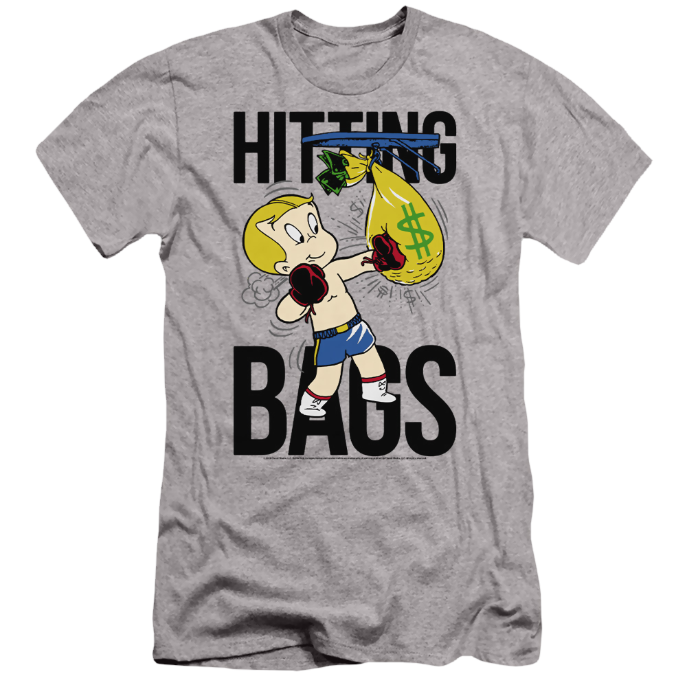 Richie Rich Make It Rain - Men's Slim Fit T-Shirt Men's Slim Fit T-Shirt Richie Rich   