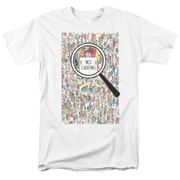 Where's Waldo No Cheating Men's Regular Fit T-Shirt Men's Regular Fit T-Shirt Where's Waldo   